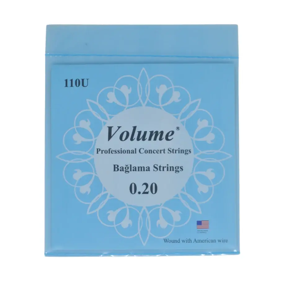 Volume 0.20 Uzun Sap Boncuklu Bağlama Teli